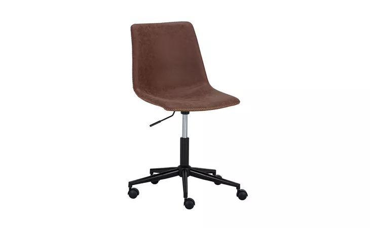 105580  CAL OFFICE CHAIR - ANTIQUE BROWN