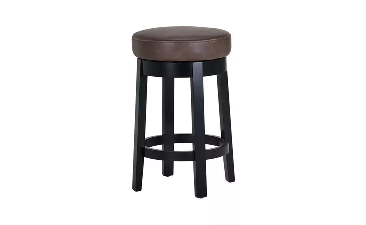 105385 CEDRIC SWIVEL COUNTER STOOL - HAVANA DARK BROWN SUNPAN  105385