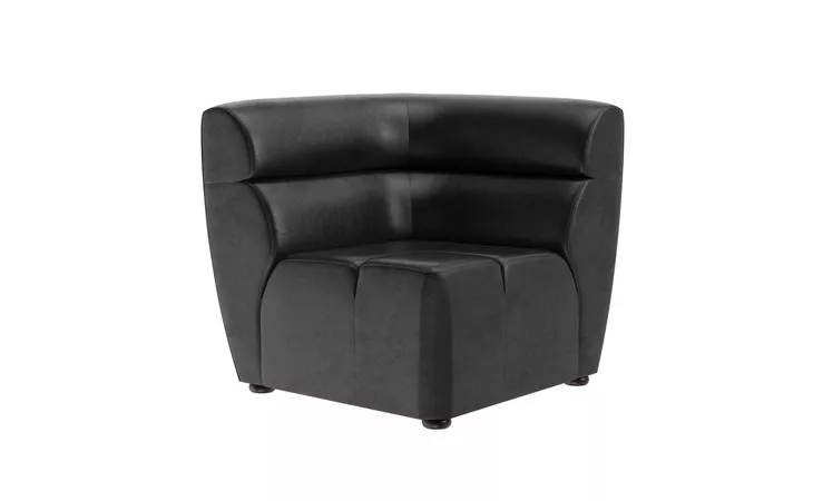 106010 CORNELL MODULAR - CORNER CHAIR - COAL BLACK SUNPAN  106010