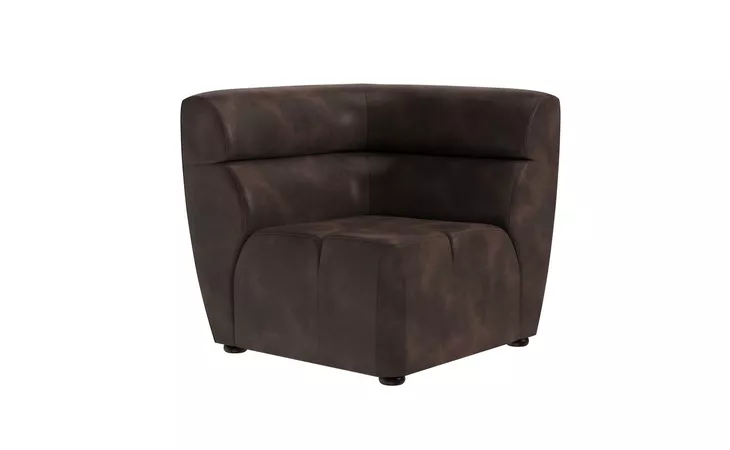 106011 CORNELL MODULAR - CORNER CHAIR - HAVANA DARK BROWN SUNPAN  106011