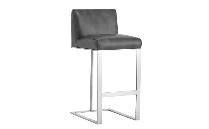 103721  DEAN BARSTOOL - STAINLESS STEEL - CANTINA MAGNETITE