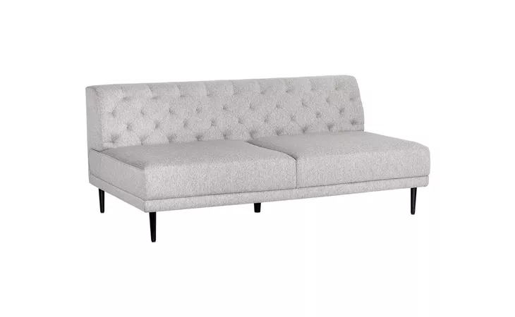 105955 DELMAR ARMLESS SOFA - TROUNCE ALUMINUM SUNPAN  105955