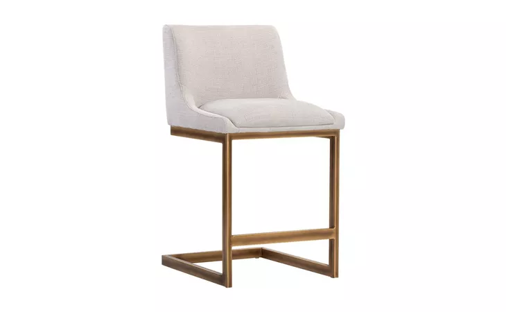 105384 HOLLY COUNTER STOOL - ZENITH SOFT GREY SUNPAN FURNITURE  105384