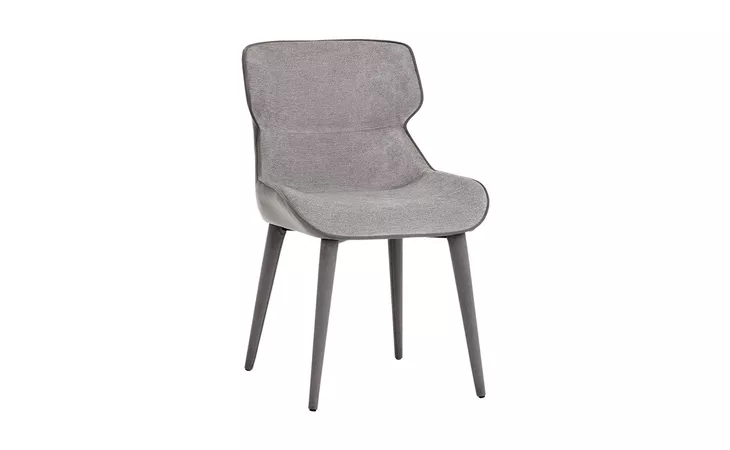105578 JESMOND DINING CHAIR - POLO CLUB STONE ANTONIO CHARCOAL SUNPAN  105578
