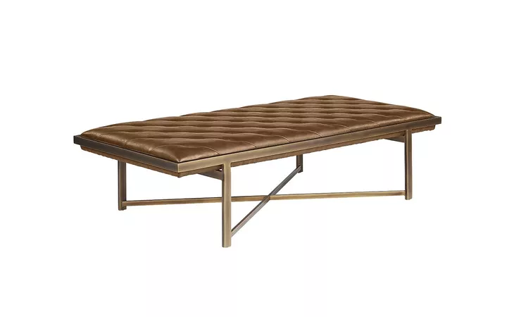 105639 KAYLA BENCH - VINTAGE COGNAC SUNPAN FURNITURE  105639