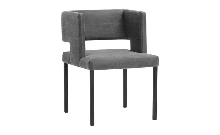 105728 LENORA DINING CHAIR - VINTAGE DARK GREY SUNPAN  105728
