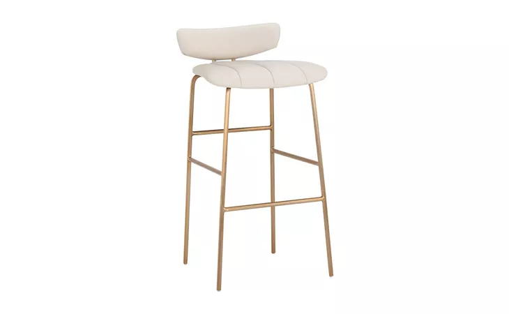 105701 LORELEI BARSTOOL - DILLON CREAM SUNPAN  105701