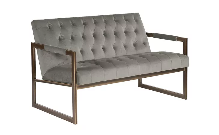 105228 MONDE 2 SEATER LOUNGE CHAIR - ANTONIO CHARCOAL SUNPAN  105228