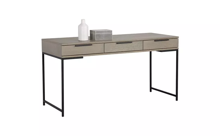 104611 REBEL DESK - BLACK - TAUPE SUNPAN  104611