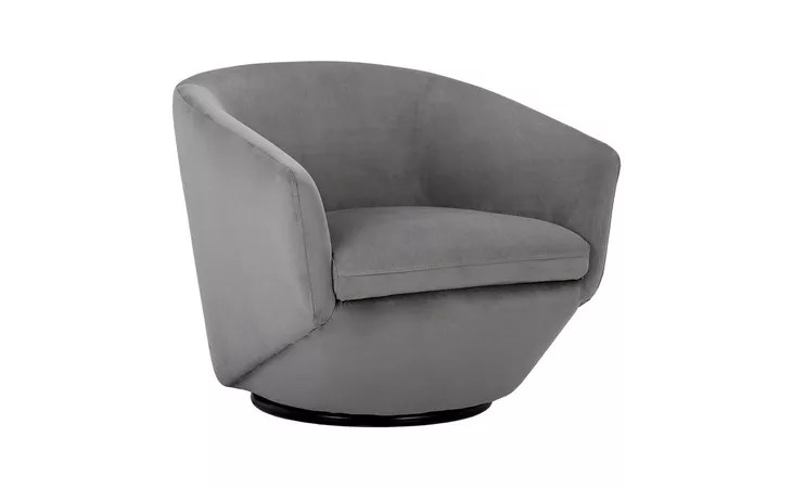 105299 TREVISO SWIVEL LOUNGE CHAIR - ANTONIO CHARCOAL SUNPAN  105299