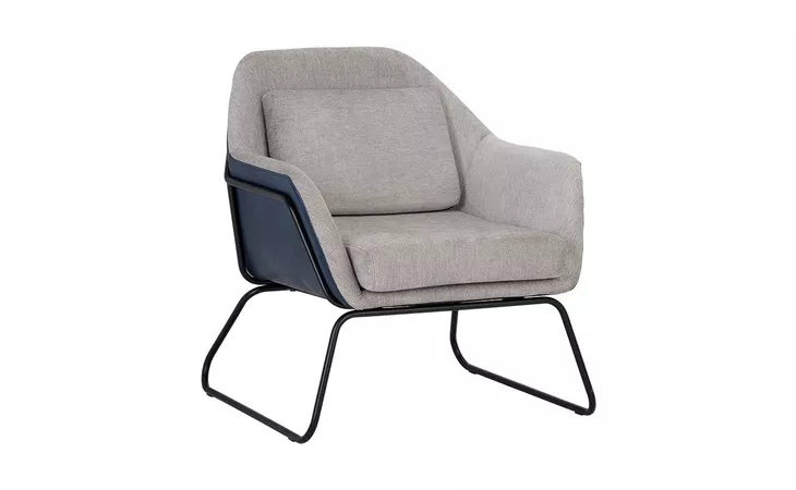 105327 WATTS LOUNGE CHAIR - BLACK - POLO CLUB STONE BRAVO ADMIRAL SUNPAN  105327