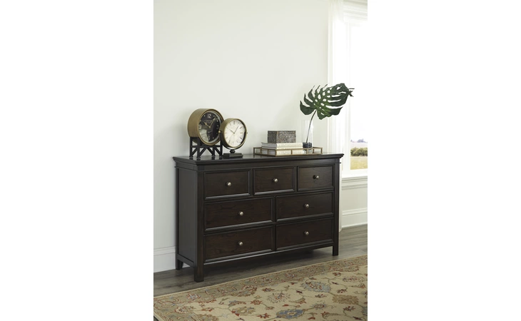 Alexee - Dark Brown DRESSER ALEXEE DARK BROWN ASHLEY  B510-31