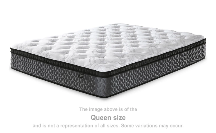 FULL MATTRESS ASHLEY 12 Inch Pocketed Hybrid White M59021