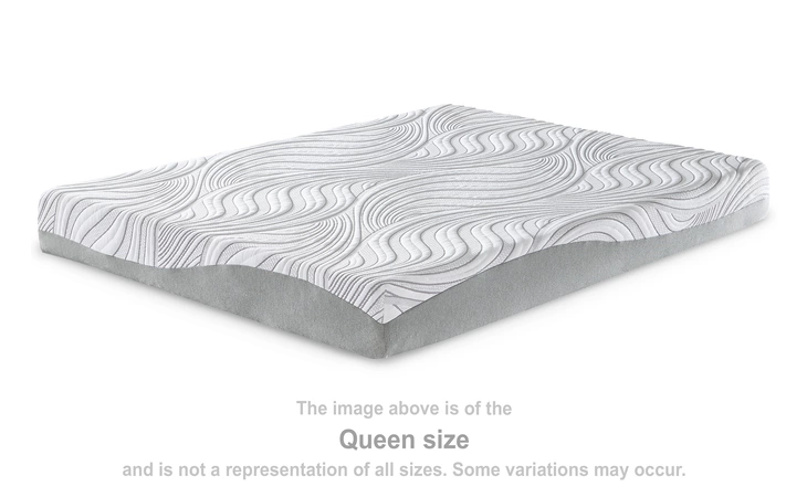 8 Inch Memory Foam FULL MATTRESS ASHLEY White M59121