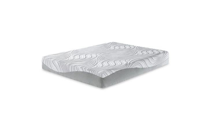 10 Inch Memory Foam QUEEN MATTRESS ASHLEY White M59231