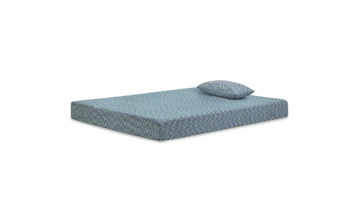 iKidz Blue FULL MATTRESS AND PILLOW 2/CN ASHLEY Blue M65821