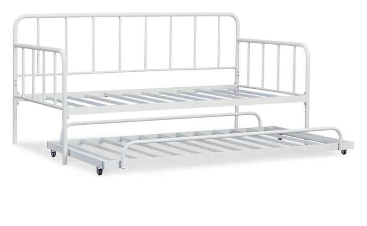 Trentlore DAY BED TRUNDLE ASHLEY Black/White B076-260