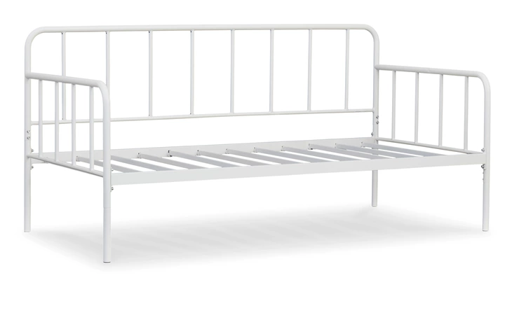 Trentlore TWIN METAL DAY BED W/PLATFORM ASHLEY Black/White B076-280