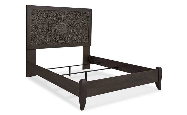Paxberry QUEEN PANEL HEADBOARD ASHLEY Black B381-57