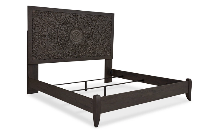 Paxberry KING PANEL HEADBOARD ASHLEY FURNITURE Black B381-58