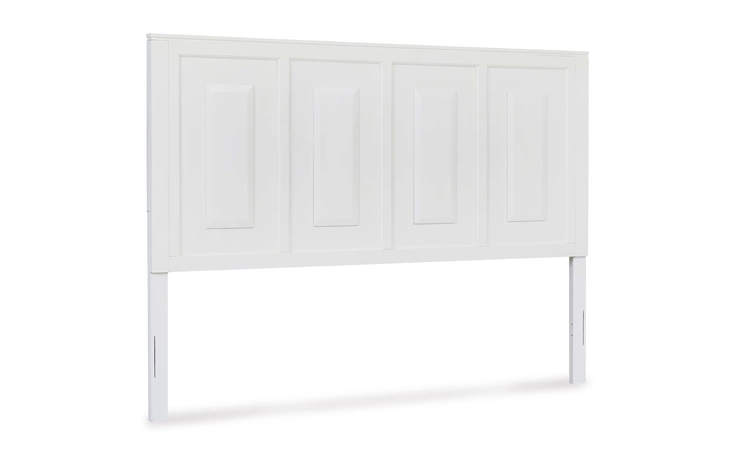 Brynburg QUEEN PANEL HEADBOARD ASHLEY White B488-57