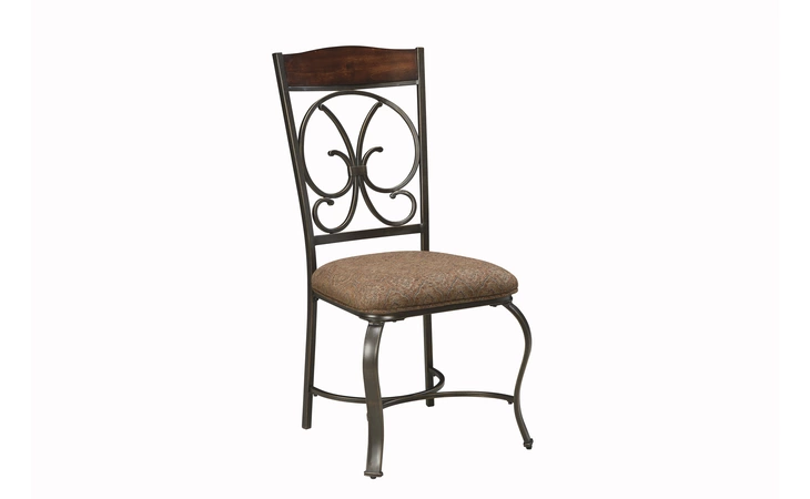 D329-01S Glambrey DINING UPH SIDE CHAIR (1 CN)