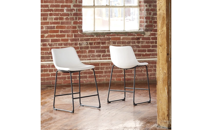 D372-724 Centiar UPHOLSTERED BARSTOOL (2/CN)