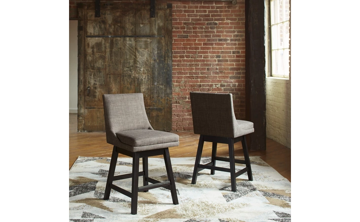 Tallenger UPH SWIVEL BARSTOOL (2/CN) ASHLEY Multi D380-424