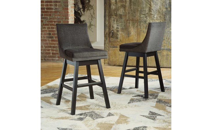 Tallenger TALL UPH SWIVEL BARSTOOL(2/CN) ASHLEY Multi D380-630