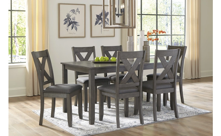 RECT DRM TABLE SET (7/CN) ASHLEY Caitbrook Gray D388-425