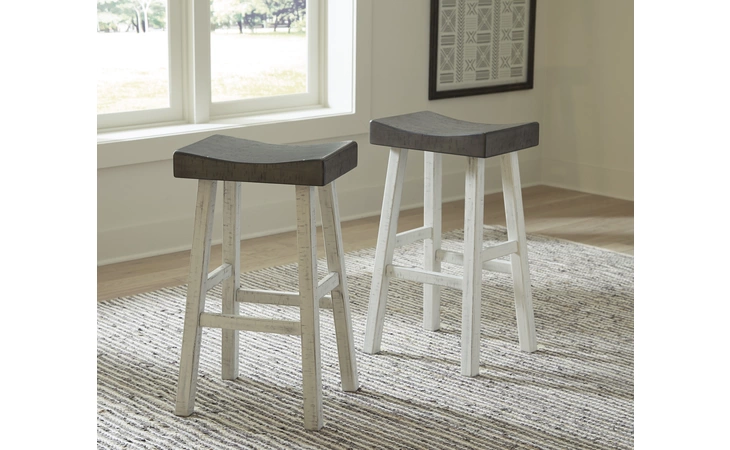 Glosco TALL STOOL (2/CN) ASHLEY Multi D548-430