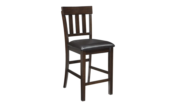 Haddigan UPHOLSTERED BARSTOOL (1 CN) ASHLEY Dark Brown D596-124S