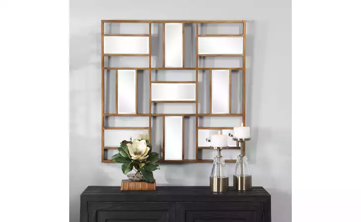 04203  NADINA MIRRORED WALL DECOR