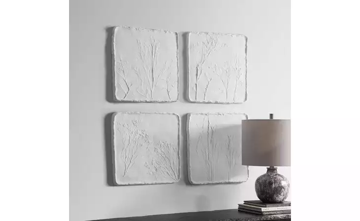 04225 ANGELINE WALL DECOR, S 4 UTTERMOST  04225