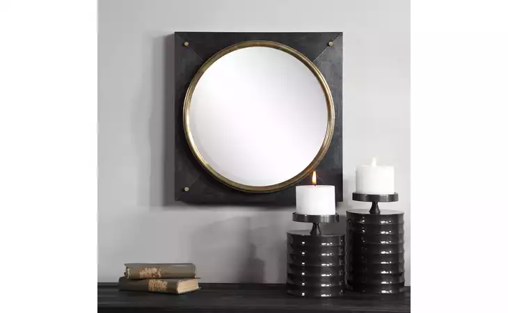 09560 TOBIAH SQUARE MIRROR UTTERMOST  09560