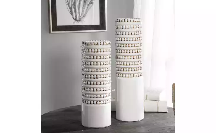 17570 ANGELOU VASES, S/2 UTTERMOST  17570