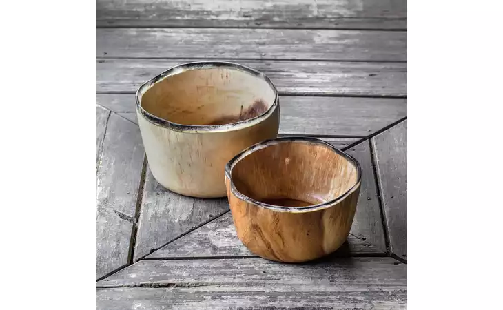 17753 SAMAN BOWLS, S/2 UTTERMOST  17753