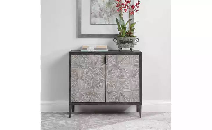 24957 LAURENTIA 2 DOOR CABINET UTTERMOST  24957