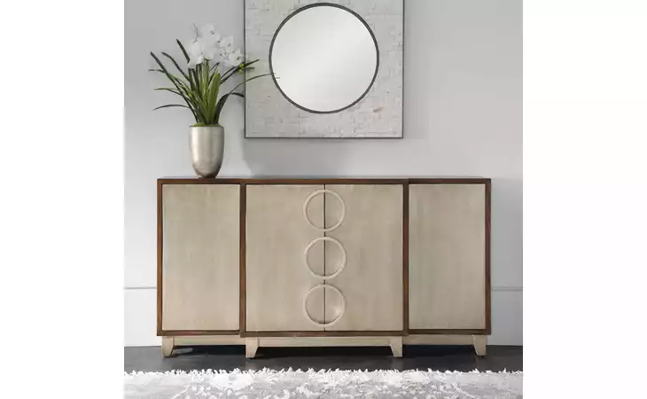 25451 JACINTA CONSOLE CABINET UTTERMOST  25451