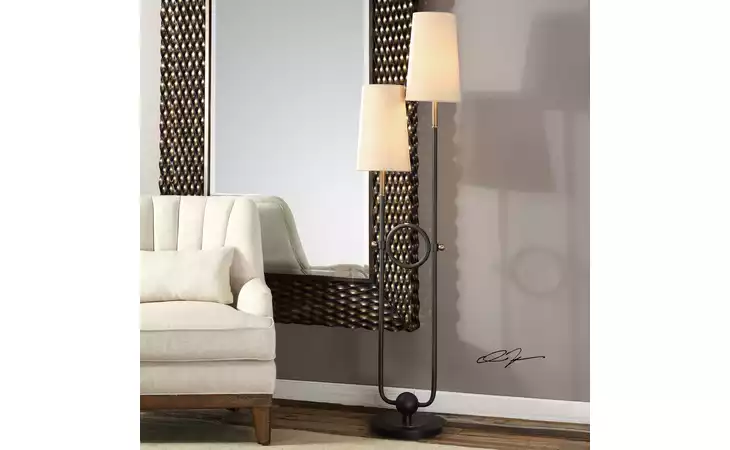 28169 RIANO FLOOR LAMP UTTERMOST  28169