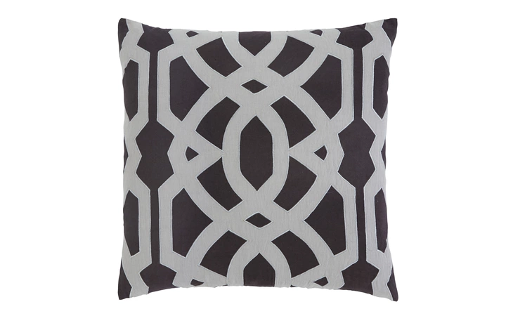 A1000395P PILLOW COVER GATE CHARCOAL ASHLEY  A1000395P