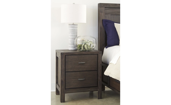 B748-92 Dellbeck TWO DRAWER NIGHT STAND