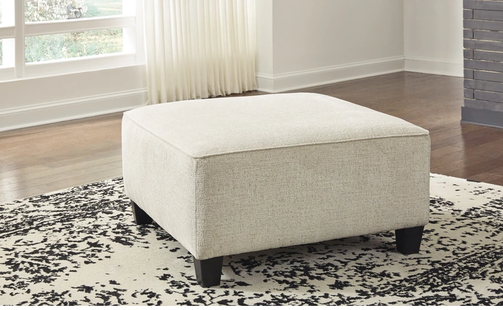 OVERSIZED ACCENT OTTOMAN ASHLEY Abinger Natural 8390408