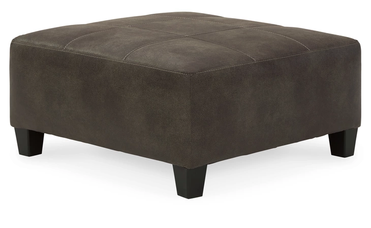 Navi OVERSIZED ACCENT OTTOMAN ASHLEY Smoke 9400208