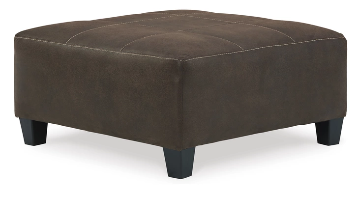 Navi OVERSIZED ACCENT OTTOMAN ASHLEY FURNITURE Chestnut 9400308