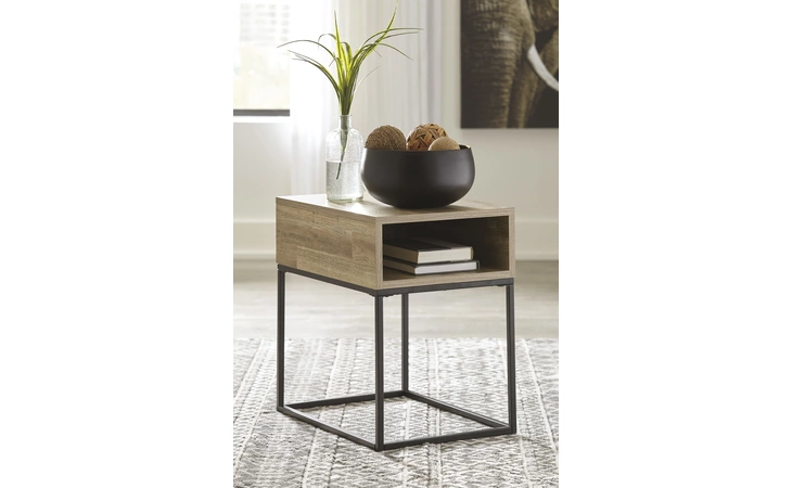 Gerdanet RECTANGULAR END TABLE ASHLEY Natural T150-3