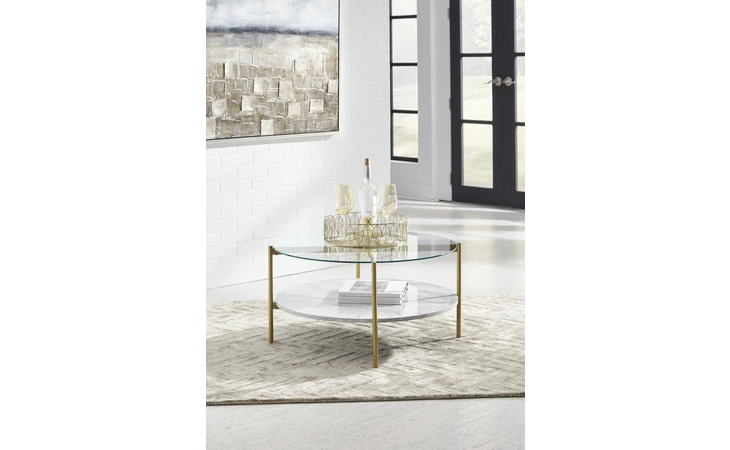 T192-8 Wynora ROUND COFFEE TABLE