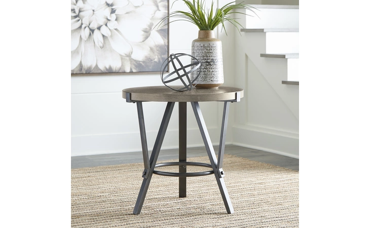 T206-6 Zontini ROUND END TABLE