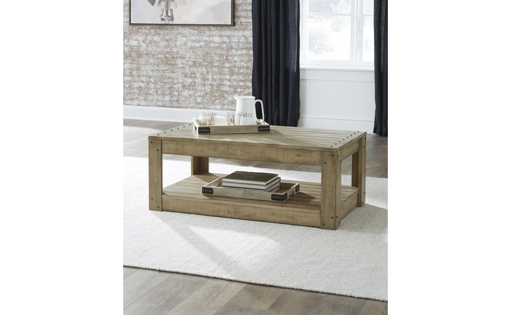 T914-1 Lindalon RECTANGULAR COFFEE TABLE