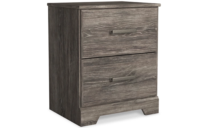 Ralinksi TWO DRAWER NIGHT STAND ASHLEY Gray B2587-92